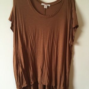 Brown XXL Flowy T